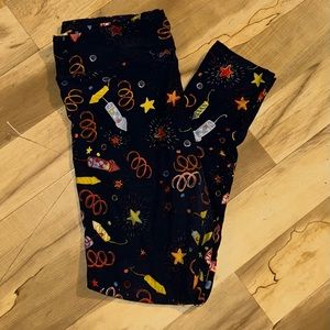 LuLaRoe TC vintage design leggings
